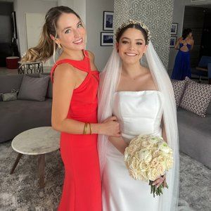 BCBGMaxAzria Beautiful Wedding Guest Dress